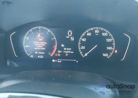 2022 Honda Civic Sport z USA, uszkodzony, nr VIN 2HGFE2F58NH571606